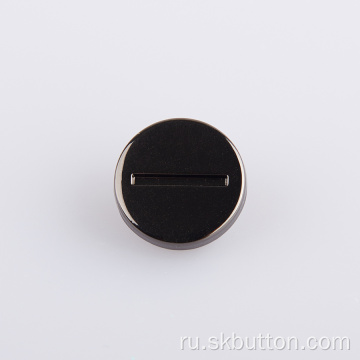 Круглая металлическая нажатия кнопки для пальто